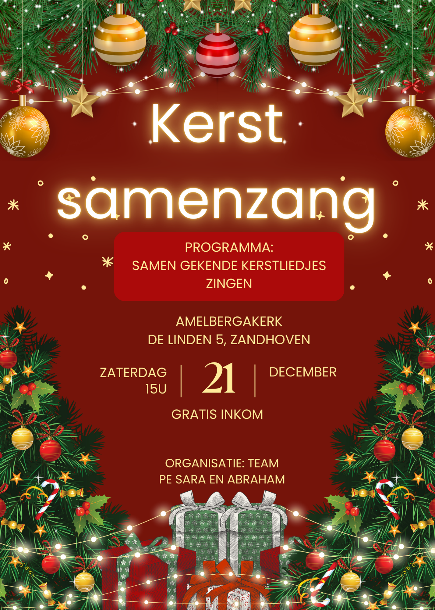 Kerstsamenzang Zandhoven 