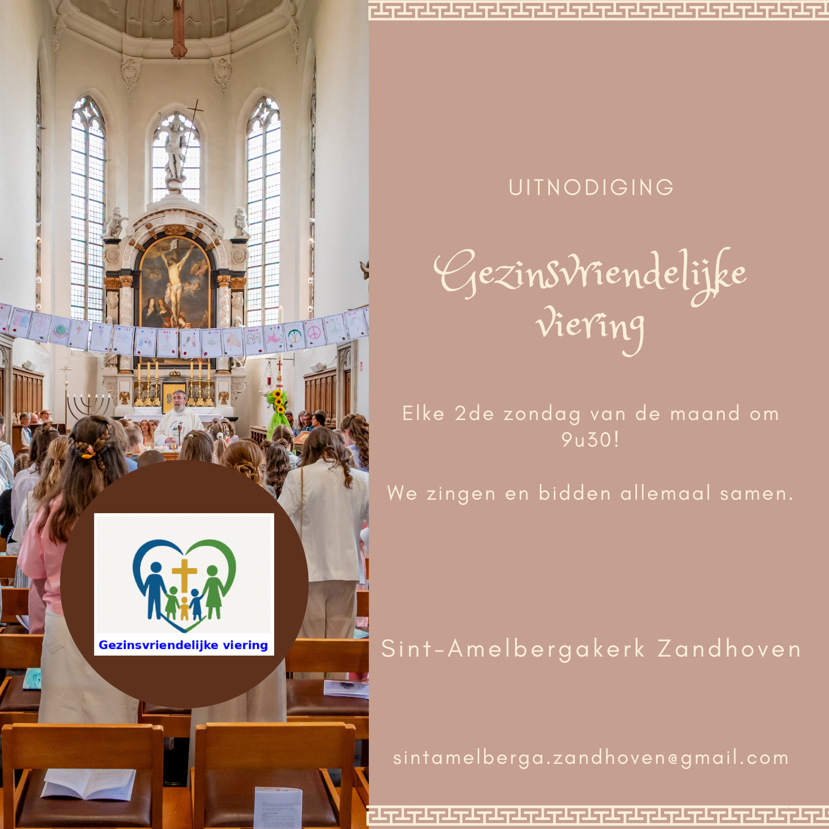 Gezinsvriendelijke vieringen zondagskerk